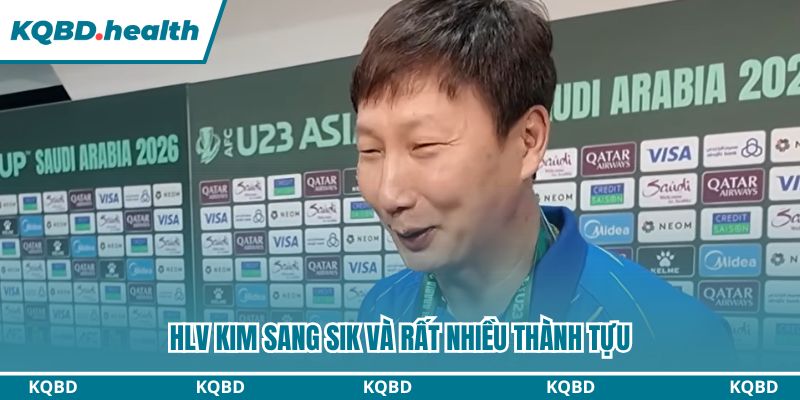 HLV Kim Sang Sik và rất nhiều thành tựu